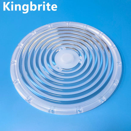 262mm 60/90/120 Degree Plano-Convex PC UFO SMD3030/2835/5050 Highbay LED Lens IP67 5-Year Warranty