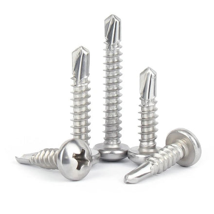 M3.5 M3.9 M4.2 M4.8 M5.5 #6 #8 #10 DIN7504N Stainless Steel 410 Phillips Pan Head Self Tapping Drilling Sheet Metal Screws