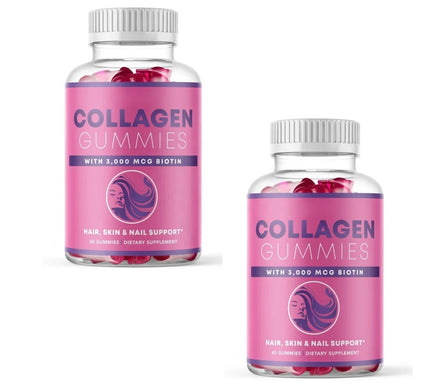 Edible Vegan Supplements Avec Collagen Et Acid Hyaluroniqu Hair Gummy Bears Vitamin Gummies Biotin Collagen Gummy