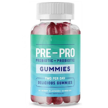Private Label High Potency Sugar Free Organic Vegan Pre-Pro Vitamins Probiotic Gummies Prebiotic For Vagina And Women