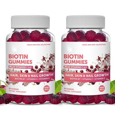 Customized Formula Keratin Amla Hair Growth Vitamin Biotin Collagen Gummies