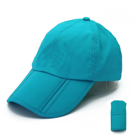 Trendy Chic 9 Colors Men Women Packable Polyester Snapback Hat Baseball Trucker Dad Hat Performance Golf unstructured dad hat