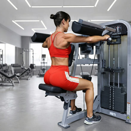 Commercial Seated Lateral Raise Machine Cheernin Selectorized Shoulder Station Pin Loaded