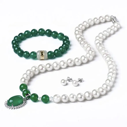 Certified AAA Natural Freshwater Pearl Necklace 925 Sterling Silver Multi Color Necklaces for Women Elegant Real Pearl Jewelry