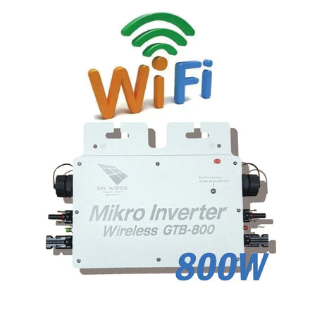 Micro Inverter 800W 110V 220V Stand by WIFI Mobile APP Solar System on Grid Smart Mppt Diy Solar Panel with GTB Micro Inverter