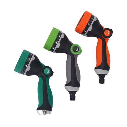Wholesale New Design Garden Water Nozzle Gun ABS Plastic 10-Function Variable Spray Patterns Soft Grip Multi Color Options