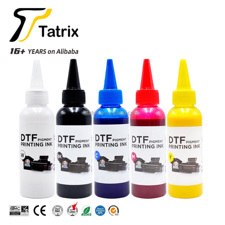 Tatrix 100ml 500ml 1000ml DTF Ink Printer Refil Ink dtf Ink for Epson L1800 L805 L1455 L1400 L1300 Printer
