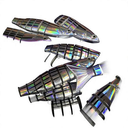 65g 18cm 8Section ABS Jointed Hard Plastic Vibra Lure River Fishing Bait Midwater & Topwater OEM Manufacturer