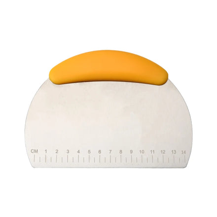 New Design Multipurpose Baking Tool Dough Scraper Stainless Steel Pastry Cutter Chopper With Handle