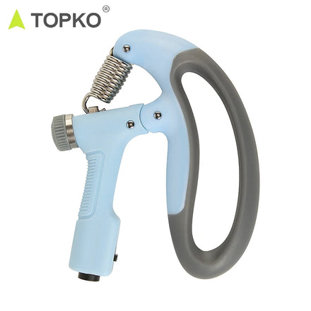For Counting PP & Stainless Steel Adjustable Grip Strengthener Handgrip Trainer with Muscle Relax Function