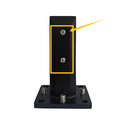 Aleader Glass Balustrade Spigot Frameless Glass Railing Pool Fence Glass Railing Spigot