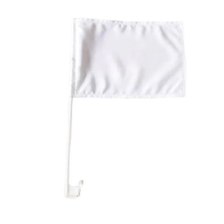 Fast Delivery Best Price Dye Sublimation Custom Polyester Printing Blank Car Window Flag