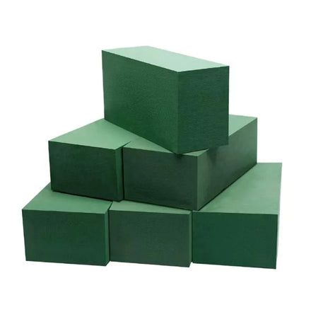 Wet Floral Foam Bricks Oasis Flower Arrangement Mud Block Green Preserved Fresh Flower FoamFlower Clay Fixing Foam for Flowers