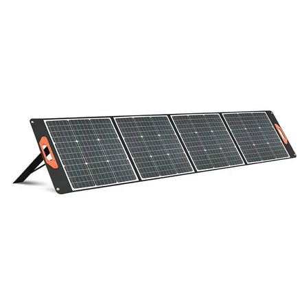 200W Portable Foldable Solar Panel Kit with QC3.0 Quick Charging 21% Efficiency Waterproof & Plug-and-Play for Home Phone Use