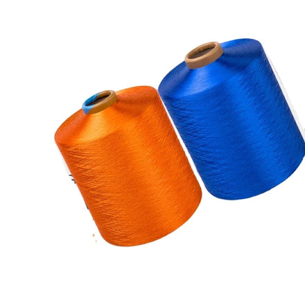 100% Polyester DTY Yarn 150D/48F Texturized Linen Like for Sewing & Embroidery Eco-Friendly High Tenacity Yarn