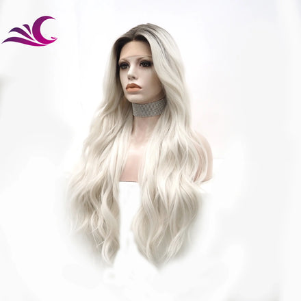 Top Grade Quality Futura High Temperature Cosplay Synthetic Drag Queen Hair Lace Front Wigs