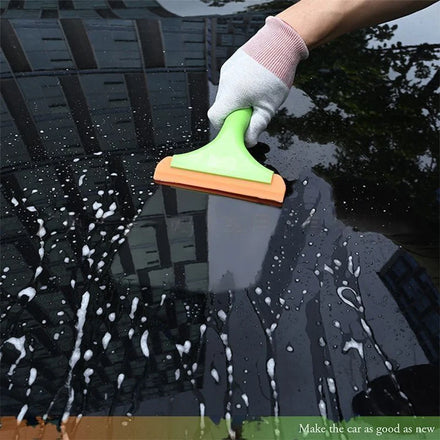 Satisfaction Guaranteed Small Blade Window Wiper Black Floor Silicone Shower Squeegee