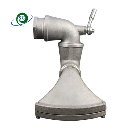 Sprinkler Front Nozzle Universal Base DC Nozzle Rotation Adjustment Spray Shower Duckbill Water Truck Accessories