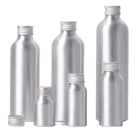 50ml 100ml 120ml 250ml Aluminum Bottles With Lid Aluminum Screw Bottle