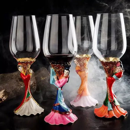 Luxury High-Grade Lead-Free American Style Sustainable for Flutes Glass Set with Customizable Capacity for Celebrations