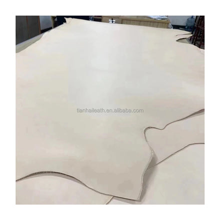 Organic Tanned Natural Leather with Durable Genuine Finish Full Grain Leather Oil Wax for Shoes & Furniture