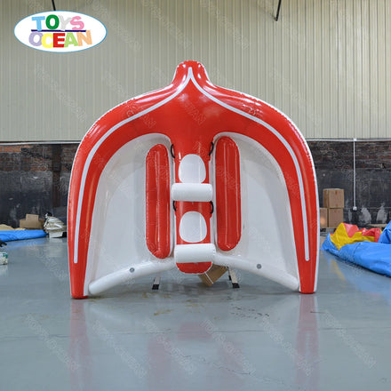 Custom Inflatable Flying Fish and Manta Ray Ride-ons Water Sports Equipment Stylish Towable Water Boats