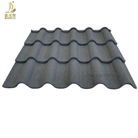 High Quality Bond 0.35/0.4/0.45/0.5mm Thickness Metal Roofing Color Stone Coated Aluminum Roofing Sheet for Ghana