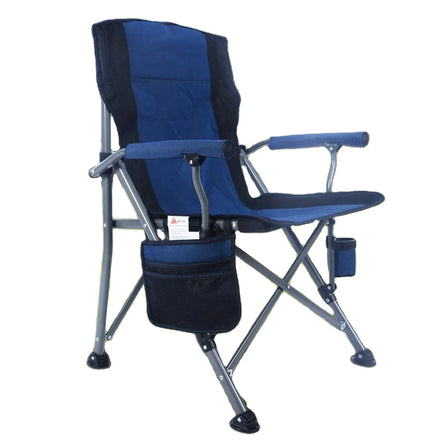 WOQI Basics Portable Folding Camping Chair with Carrying Bag & Backpack Design for Warehouse & Park Use