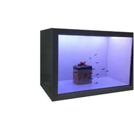 Video Wall Interactive Touch Transparent Lcd Display Monitor 21.5inch Transparent Lcd showcase