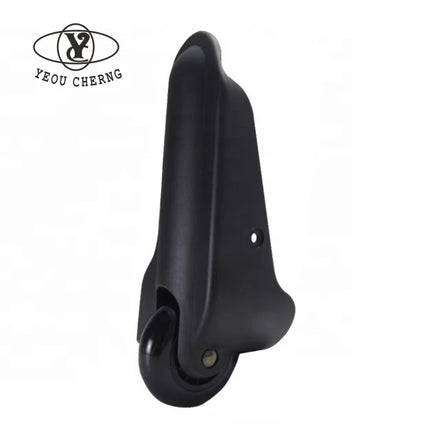 Travel Bags Luggage Caster Wheels Black Eco-friendly TW Plastic Clear Soft Triangle Corners 70mm Plastic Loop Ring Keeper 225mm