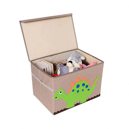New Arrival Kids Toy Storage Box Drawer Organizer Cartoon Clothes Storage Chest With Fliptop Lid