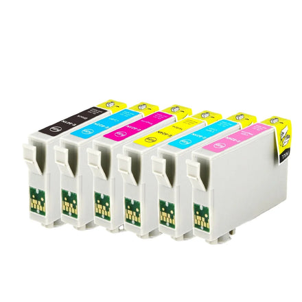 Tatrix T0821 T0822 T0823 T0824 T0825 T0826 Compatible Printer Ink Cartridge for Epson Stylus Photo R290 RX610