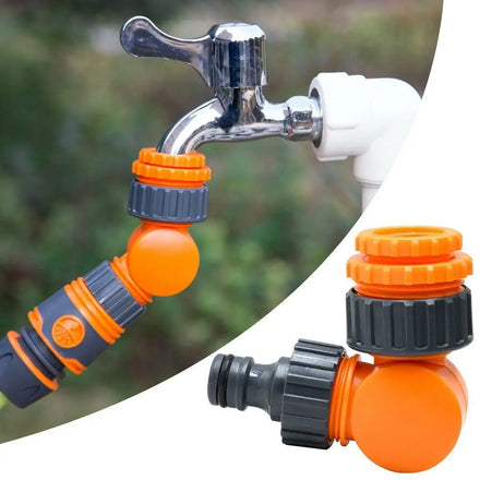 Universal Plastic Tap Adaptor Faucet Connector for Garden Hose 3/4'' BS Standard