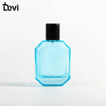 Customized Glass Empty 100ml Perfume Atomizer Spray Bottle Wholesale Refillable Luxury Perfume Bottles Screen Printing