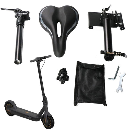 New Image EU Warehouse Electric Scooter Saddle Foldable Height Adjustable Shock-Absorbing Seat Chair for M365 Pro Scooter