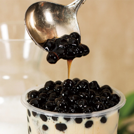 Jiuzhou Brown Sugar Tapioca Pearls for Bubble Tea Boba in Bag