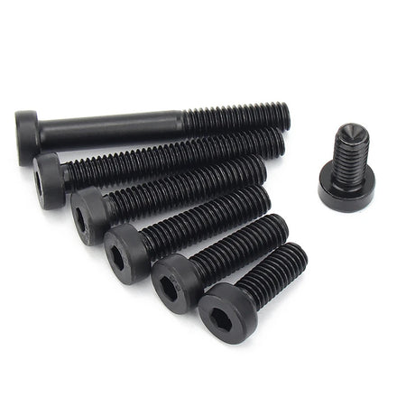 M3 M4 M5 M6 M8 M10 M12 M14 M16 DIN 7984 Grade12.9 Black Steel Allen Bolts Cylinder Hex Low Head Socket Cap Screws