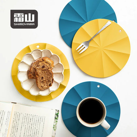 SHIMOYAMA Heat Insulation Pad Silicone High-temperature Resistant Bowl Mat Dish Plate Kitchen Accessories Table Cup Pot Mat Pad