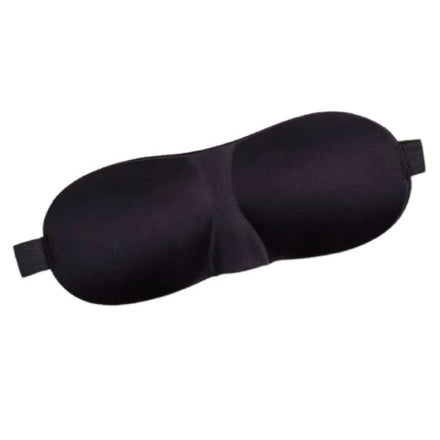 Adjustable 3D Contoured Sleep Eye Mask Soft Polyester Blindfold Night Travel Custom Logo Dark Circles Relief Eye Health Super