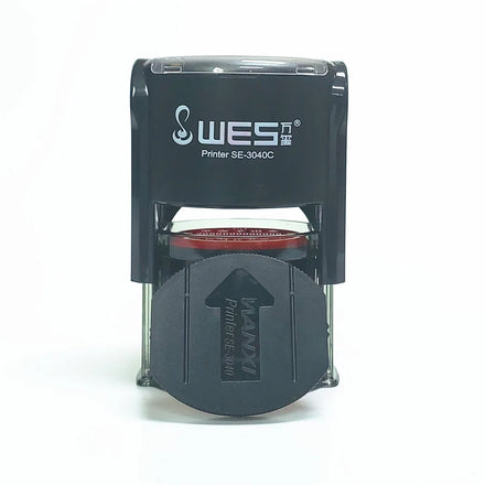 WES Manufacturer SE-3040 Plastic Automic Stamps Self-Inking Stamp