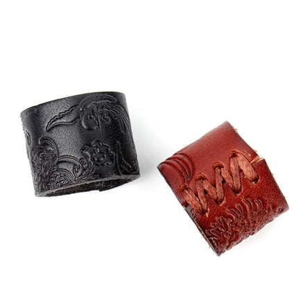 Bulk Fashion Accessory Custom logo Faux Leather Scarf Buckle