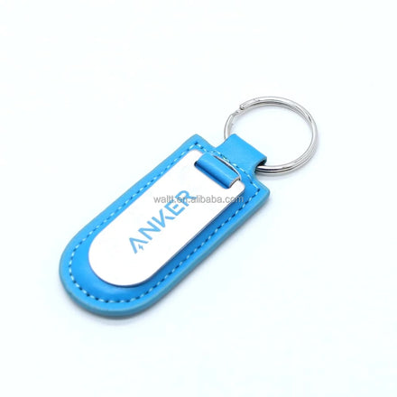 Personalize Your Keys with a Custom Logo Leather Keychain