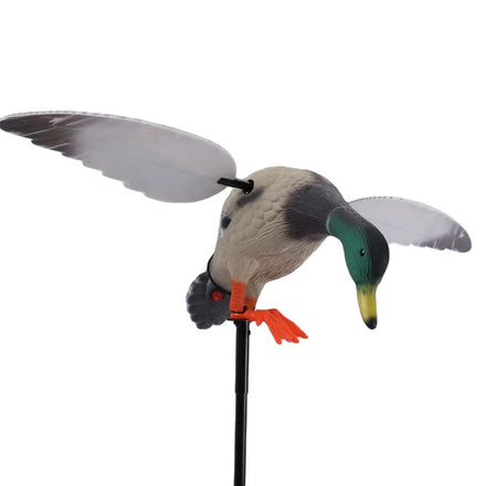 Xilei Hunting Duck Decoy with Remote Control 6V Motor 36CM Spinning for Hard PE Plastic 50-200M Range for Duck Hunting