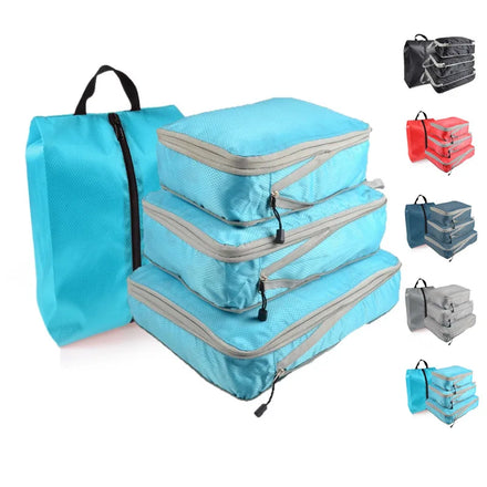 Packing Cubes for Suitcases Waterproof Suitcase Organiser Bags Set Packing Cubes for Travel