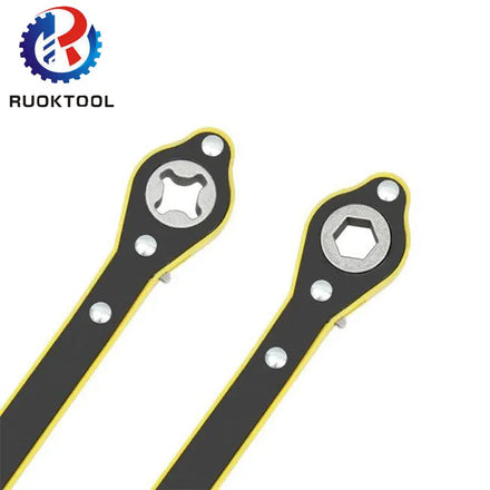 Car Jack Labor Saving Wrench Dual-use Tire Changing Tool Jack Lifting Wrench Ratchet Wrench for Car