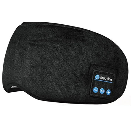 5.0BT Cotton 3D Sleep Headphone Eye Mask Music Shading Light Anti-Wrinkle Dark Circles 8 Hours Playtime 10M Bluetooth USB