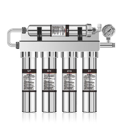 5 Stage UF Purifier Household Water Filter Kitchen Undersink Stainless Steel Resin Water Filter