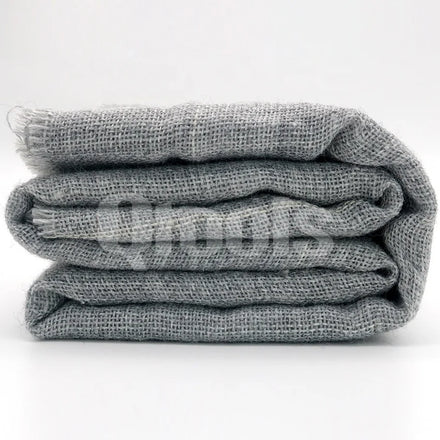 Ready Stock 1.05m Width Germany Standard Gray Monk Cloth Customized Length Gray Primary Tufting Cloth Tufting Fabric