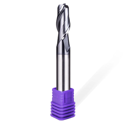 Endmill Carbide 2 Flute Straight End Mills TiAIN Coated CNC Milling Cutter OEM ODM Stainless Steel Cutting Tools