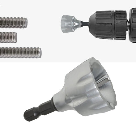 Hex Shank Carbide Tipped Deburring External Chamfer Tool Deburring Bit Remove Burr Tools